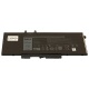 Батарея для ноутбука DELL Latitude 5400 5500 / 7.6V 8500mAh (68Wh) BLACK ORIG (4GVMP)