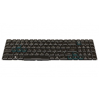 Клавіатура для ноутбука ACER Nitro AN515-56 AN515-57 AN515-58 AN515-45 AN517-41 AN517-53 AN517-54 BLACK RU Colorfull BackLight