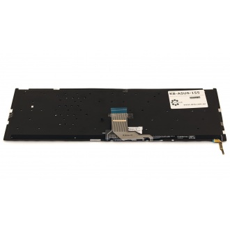 Клавіатура для ноутбука ASUS X509 X509F X509M X509J X509FA X509MA X509JA M509 F509 A509 SILVER RU BackLight