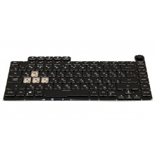 Клавіатура для ноутбука ASUS ROG Strix G512 G531 BLACK RU Full Colorful BackLight (8pin)