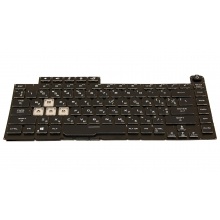 Клавіатура для ноутбука ASUS ROG Strix G512 G531 BLACK RU Full Colorful BackLight (16pin)