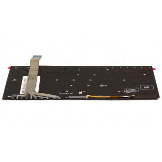 Клавіатура для ноутбука ASUS X570 K570 BLACK RU BackLight
