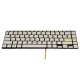 Клавіатура для ноутбука ASUS S433 X421 SILVER RU BackLight