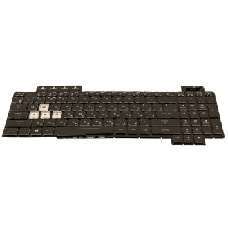 Клавіатура для ноутбука ASUS FX504 FX504GD FX504GE FX504GM FX505 FX705FX80 FX80GD FX80GE FX80GM FX86 BLACK RU BackLight