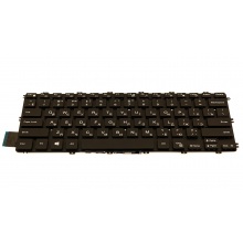 Клавіатура для ноутбука DELL 3390 3400 Vostro 5481 5581 Inspiron 5485 7386 2-in-1 7586 2-in-1 BLACK RU BackLight