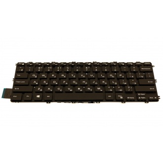 Клавіатура для ноутбука DELL 3390 3400 Vostro 5481 5581 Inspiron 5485 7386 2-in-1 7586 2-in-1 BLACK RU BackLight