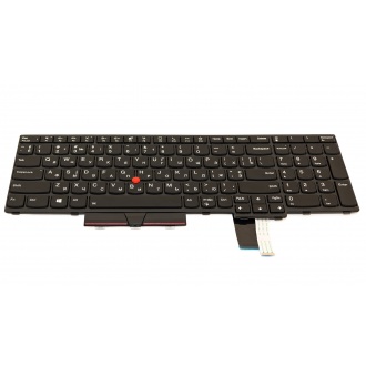 Клавіатура для ноутбука LENOVO ThinkPad P17 Gen 2 P15 Gen 2 T15g Gen 2 BLACK FRAME BLACK RU BackLight
