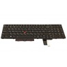 Клавіатура для ноутбука LENOVO ThinkPad P17 Gen 2 P15 Gen 2 T15g Gen 2 BLACK FRAME BLACK RU BackLight