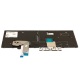 Клавіатура для ноутбука LENOVO ThinkPad P17 Gen 2 P15 Gen 2 T15g Gen 2 BLACK FRAME BLACK RU BackLight