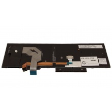 Клавиатура для ноутбука LENOVO ThinkPad Edge P51S P52S T570 T580 BLACK FRAME BLACK RU BackLight