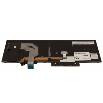 Клавиатура для ноутбука LENOVO ThinkPad Edge P51S P52S T570 T580 BLACK FRAME BLACK RU BackLight