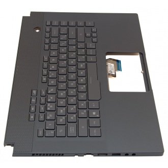 Верхняя крышка корпуса ASUS GU502LW GREY with RU Keyboard RGB BackLight