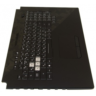 Верхня кришка корпусу ASUS ROG Strix Scar GL704GV BLACK with RU Keyboard RGB BackLight