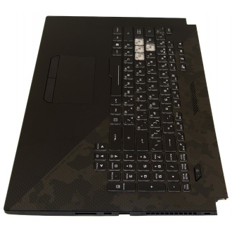 Верхняя крышка корпуса ASUS ROG Strix Scar GL704GV BLACK with RU Keyboard RGB BackLight