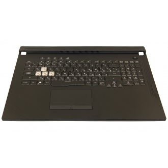 Верхняя крышка корпуса ASUS ROG Strix G731GU BLACK with RU Keyboard RGB BackLight