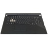 Верхняя крышка корпуса ASUS ROG Strix G731GU BLACK with RU Keyboard RGB BackLicht