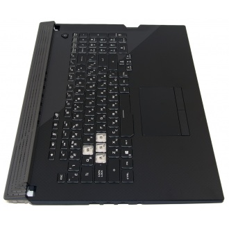 Верхня кришка корпусу ASUS ROG Strix G731GU BLACK with RU Keyboard RGB BackLicht