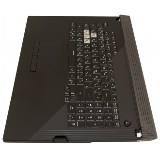 Верхняя крышка корпуса ASUS ROG Strix G731GU BLACK with RU Keyboard RGB BackLicht