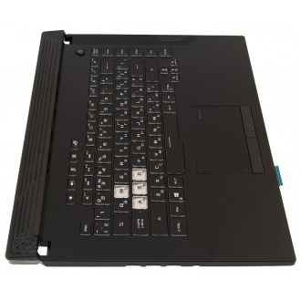Верхняя крышка корпуса ASUS ROG Strix G531GU BLACK with RU Keyboard RGB BackLight