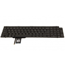 Клавіатура для ноутбука DELL Precision 7550 7750 GREY RU BackLight