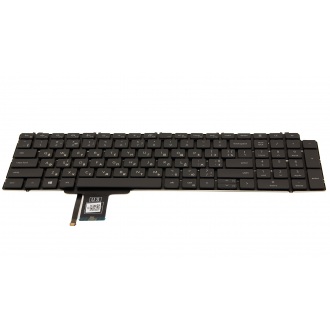 Клавіатура для ноутбука DELL Precision 7550 7750 GREY RU BackLight