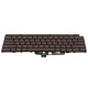 Клавіатура для ноутбука DELL XPS 13 9315 PURPLE RU BackLight