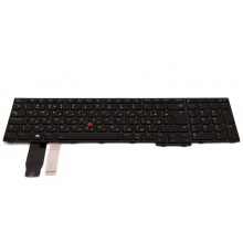 Клавіатура для ноутбука LENOVO ThinkPad T16 Gen 1 P16s Gen 1 L15 Gen 3 BLACK FRAME BLACK RU BackLight