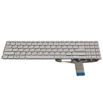 Клавіатура для ноутбука ASUS VivoBook X1502 X1503 X1504 X1505 F1502 D1502 M1502 X1603 SILVER RU BackLight