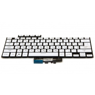 Клавіатура для ноутбука ASUS ROG Zephyrus GA402 WHITE RU BackLight