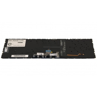 Клавіатура для ноутбука ASUS ZenBook UX433 UX433FA UX434 UX434F UX434FA UX434FL UX434FLC UX434FQ BLUE RU BackLight