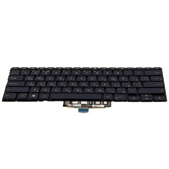 Клавіатура для ноутбука ASUS ZenBook UX433 UX433FA UX434 UX434F UX434FA UX434FL UX434FLC UX434FQ BLUE RU BackLight