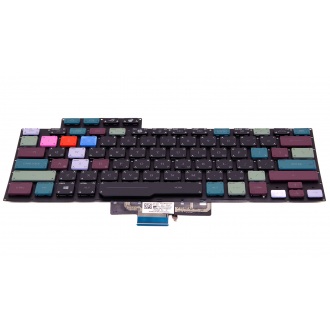 Клавіатура для ноутбука ASUS ROG Zephyrus GA401 BLACK RU BackLight (Colorful keycaps)