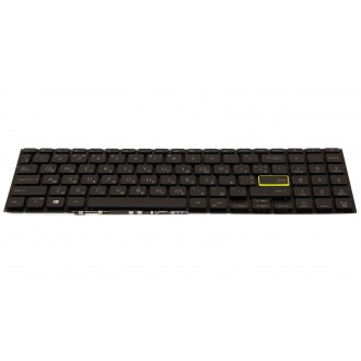 Клавіатура для ноутбука ASUS VivoBook X521 E510 L510 S533 M533 BLACK RU BackLight