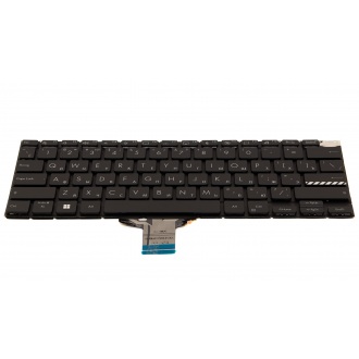 Клавіатура для ноутбука ASUS VivoBook K3400 X3400 K6400 M3400 M3401 M7400 BLACK RU BackLight
