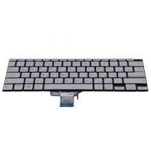 Клавіатура для ноутбука ASUS VivoBook K3400 X3400 K6400 M3400 M3401 M7400 SILVER RU BackLight