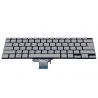 Клавіатура для ноутбука ASUS VivoBook K3400 X3400 K6400 M3400 M3401 M7400 SILVER RU BackLight