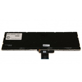 Клавіатура для ноутбука ASUS VivoBook K3400 X3400 K6400 M3400 M3401 M7400 SILVER RU BackLight