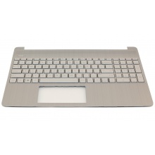 Верхняя крышка корпуса HP 15s-eq 15s-fq 15-dy 15-ef SILVER with US keyboard