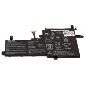Батарея для ноутбука ASUS S531 V531 X531 X513 M513 S513 / 11.52V 3550mAh (42Wh) BLACK ORG (B31N1842)