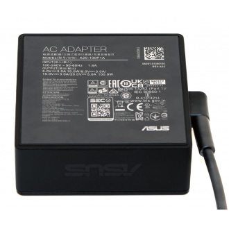 Блок живлення для ноутбука ASUS 100W 20.0V/5A роз'єм USB Type-C квадратний корпус ORG