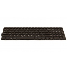 Клавіатура для ноутбука DELL Inspiron 3541 3542, 5542 5545 5547 5548 5551 5555 5558, 5748 5749 5755 5758 5759, Latitude 3550, Vostro 3546 BLACK FRAME BLACK RU