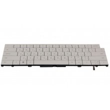 Клавіатура для ноутбука DELL XPS 13 Plus 9320 WHITE RU BackLight