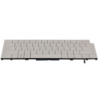 Клавіатура для ноутбука DELL XPS 13 Plus 9320 WHITE RU BackLight