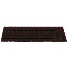 Клавіатура для ноутбука MSI GF66 GF76 GL66 GL76 MS-1581 MS-1582 MS-1583 MS-1584 MS-17L1 MS-17L2 MS-17L4 MS-17L3 MS-17H3 MS-158K BLACK RU Red BackLight