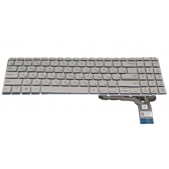 Клавіатура для ноутбука ASUS VivoBook K3504 M3504 K3604 K3605 S3504 SILVER RU BackLight