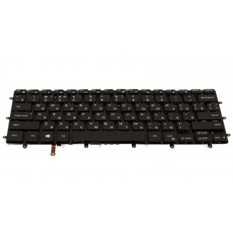 Клавіатура для ноутбука DELL Inspiron 7558 7568 XPS 15 9550 9560 Precision 5510 5520 BLACK RU BackLight