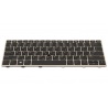 Клавіатура для ноутбука HP EliteBook 735 G5 735 G6 830 G5 830 G6 836 G6 SILVER FRAME BLACK RU BackLight (з пойнтстіком)