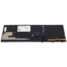 Клавиатура для ноутбука HP EliteBook 735 G5 735 G6 830 G5 830 G6 836 G6 SILVER FRAME BLACK RU BackLight (с поинтстиком)
