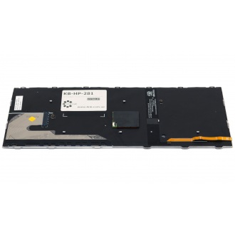 Клавіатура для ноутбука HP EliteBook 735 G5 735 G6 830 G5 830 G6 836 G6 SILVER FRAME BLACK RU BackLight (з пойнтстіком)