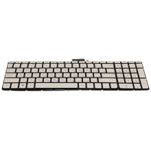 Клавіатура для ноутбука HP Pavilion 15-ab 15-ak 15-aw 15-au 15-bc 17-ab ENVY M7-n M6-p M6-ae SILVER RU BackLight